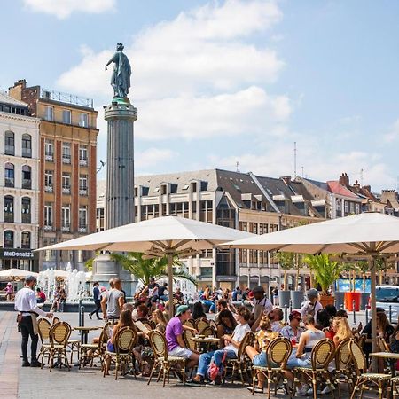 Old Lille: Charming Renovated Apartment Luaran gambar