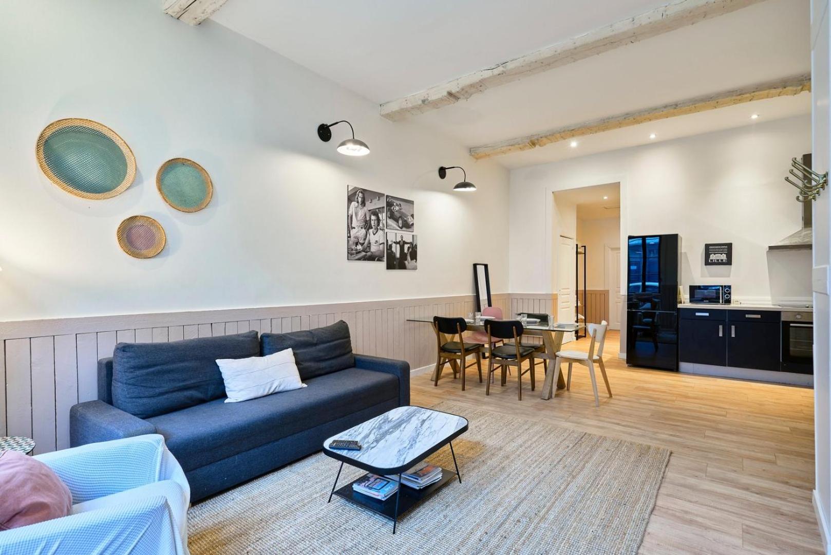 Old Lille: Charming Renovated Apartment Luaran gambar