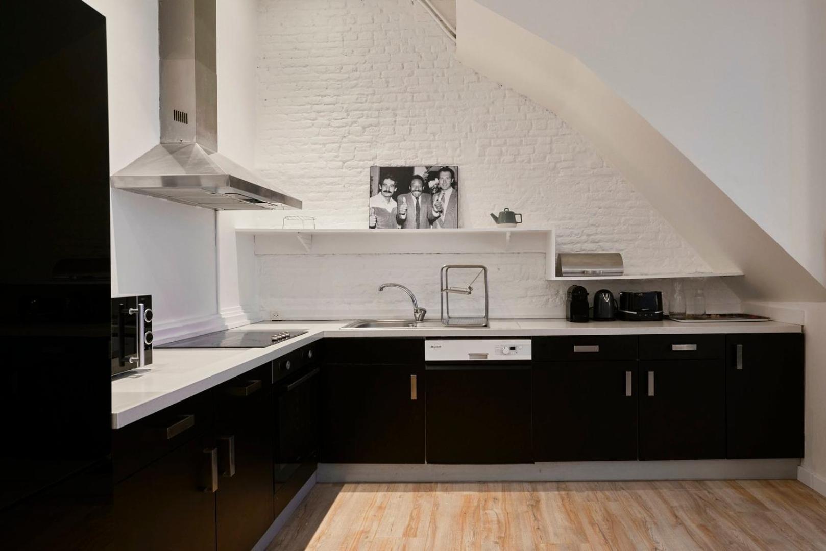 Old Lille: Charming Renovated Apartment Luaran gambar