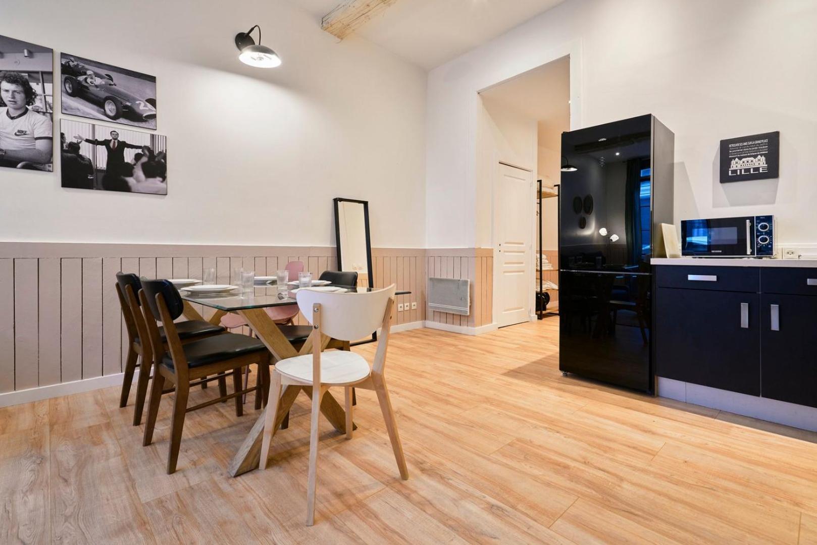 Old Lille: Charming Renovated Apartment Luaran gambar